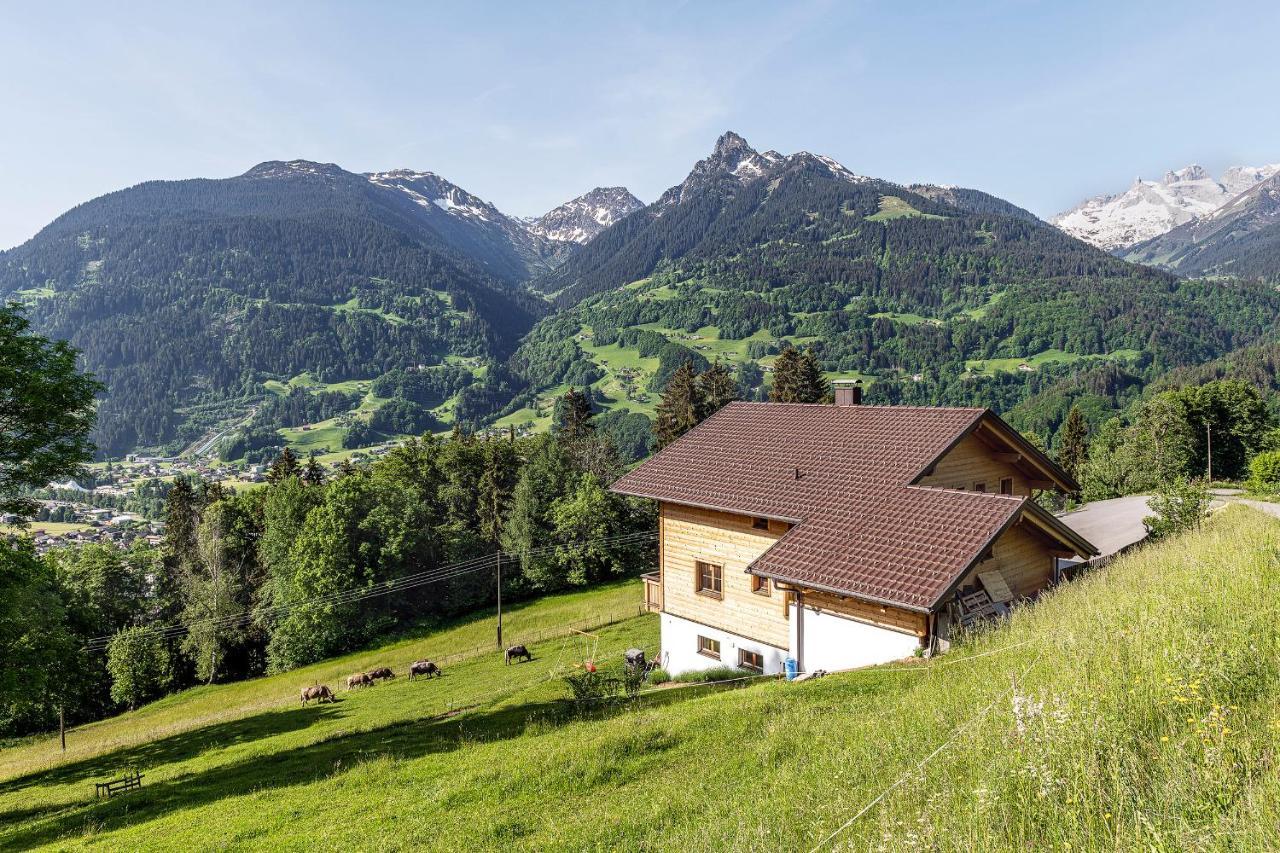 Apartmán Haus Gruener Wald Bartholomäberg Exteriér fotografie