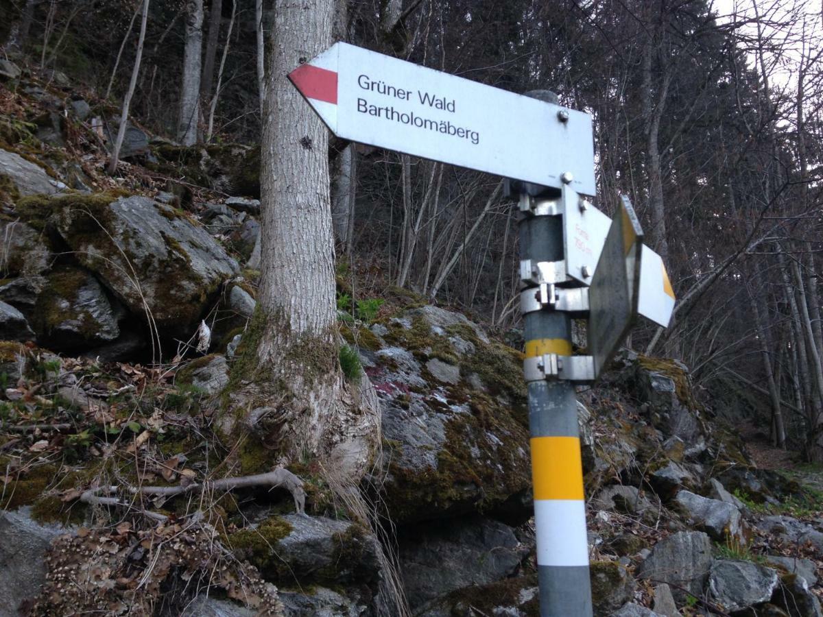Apartmán Haus Gruener Wald Bartholomäberg Exteriér fotografie